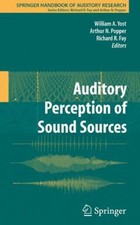 Auditory Perception of Sound Sources Hardcover