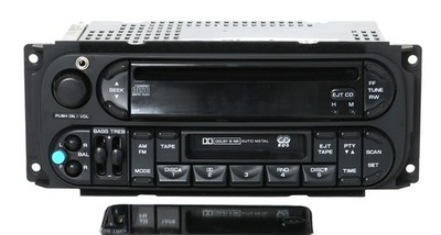 02-06 Chrysler Dodge Jeep Radio AMFM CD CS w Bluetooth Aux Input P05091605AC RAZ