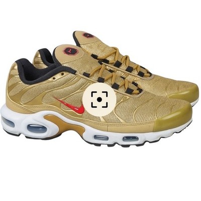 Nike Air Max Plus TN SE Gold University Red 903827-700 Men's Size 11