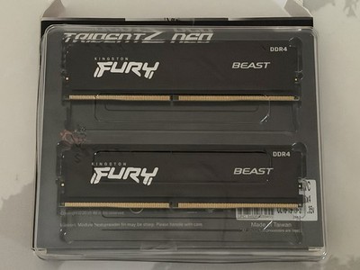 Kingston Fury Beast 16GB 2x8GB DDR4-3200 ACR32D4U2S1ME-8F