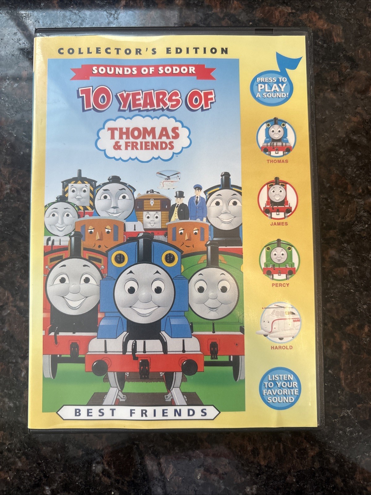 Thomas And Friends Dvd 10 Years Of Thomas 2005 Original With Insert Collectors
