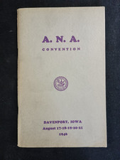 1946 American Numismatic Association Convention -Auction Catalog - Davenport, IA
