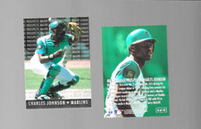 1995 Fleer Baseball Card  ML Prospects #8 of 10 CHARLES JOHNSON Marlins Item 2