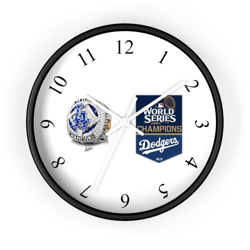 Dodgers 2024 , World Series, Wall Clock - Picture 8 of 10