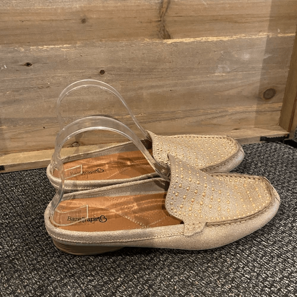 PANTOFOLA D’ORO Mocassini slip on mulo oro BareTraps Orvyn