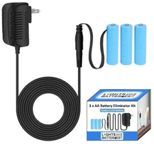 3 x AA Battery Replacement Eliminator Kit for Electronic Devices
