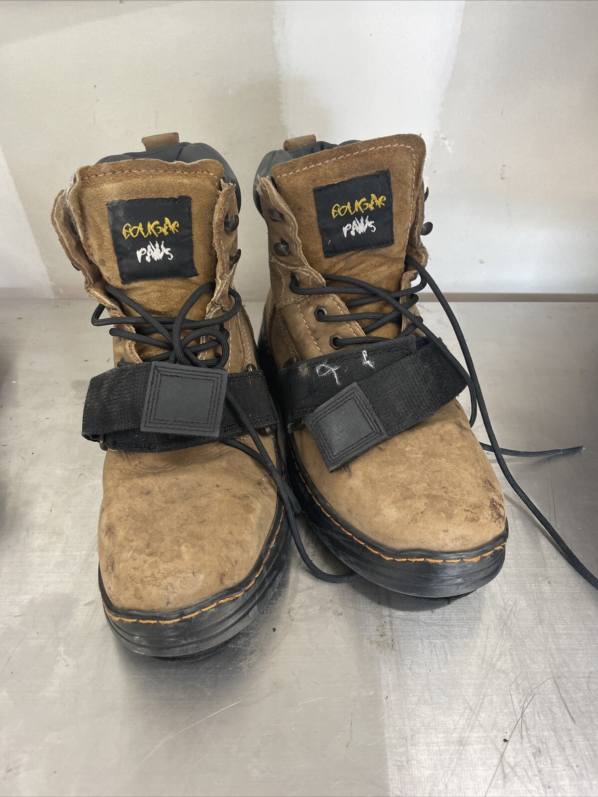 Cougar Paws Roofing Boots Mens Size 9 eBay
