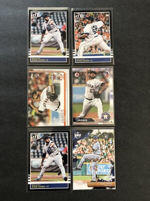 Josh James 2019 Topps Rookie Diamond Kings Bowman RC Houston Astros 6Total