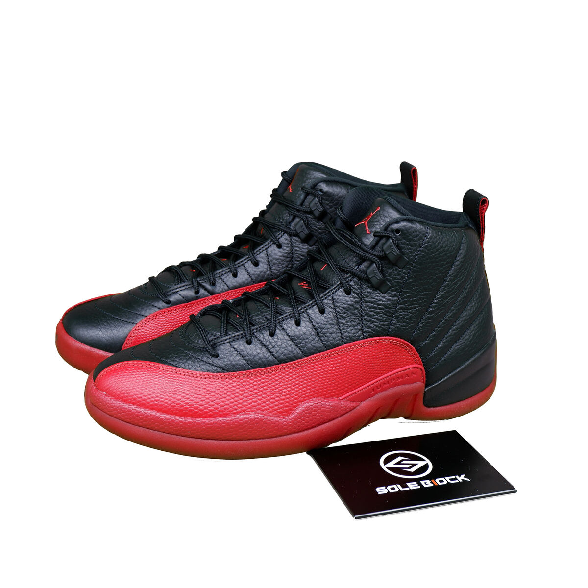 Nike Air Jordan 12 Retro Flu Game Black Red Jordan 12 AJ12 Nike Air Jordan 12 Retro Flu Game Black Red Jordan 12 AJ12