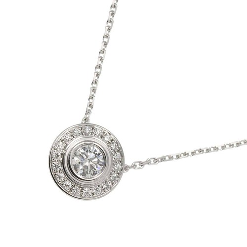Collana in oro rosa 18kt con ciondolo in brillanti - Bombonato Gioielli
