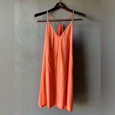 Alice + Olivia Orange Racerback Dress ~ Size M