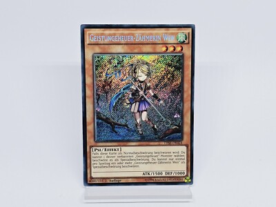 Yugioh Geistungeheuer-Zähmerin Wen THSF-DE024 Secret Rare 1. Auflage 