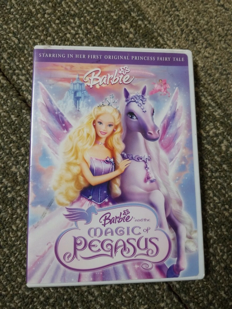 BARBIE MAGIC OF PEGASUS MOVIE DVD VERY GOOD