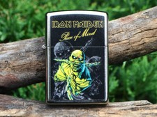 Iron Maiden Piece of Mind Zippo Lighter - Eddie - Bruce Dickinson - Heavy Metal