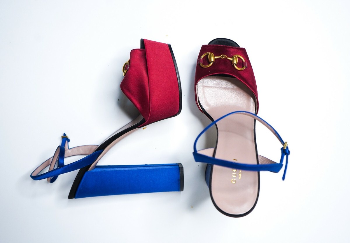 GUCCI グッチ Platform Heel 37/23.5cm GG 19A GUCCI グッチ Platform Heel 37/23.5cm GG 19A Gucci High Heel