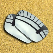 US Polarized Lenses Replacement for-SPY Optic Dirk Sunglasses - Silver Mirror