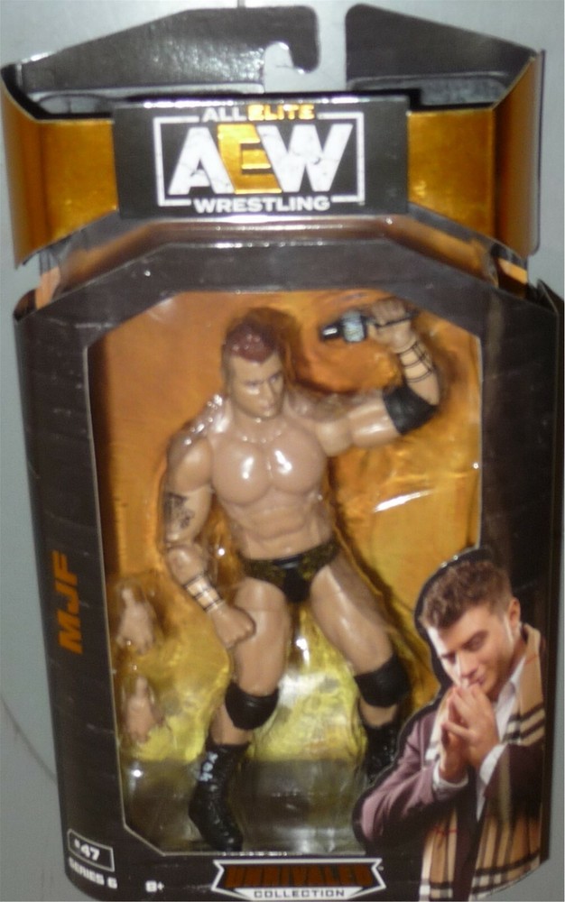 MJF - AEW Jazwares Unrivaled Series 6 #47 Wrestling Action Figure Toy DMG PKG