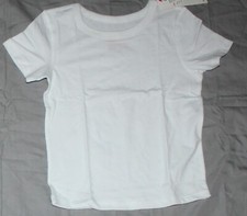 Cat Jack Boys Girls Short Sleeve white T-shirt size s NEW