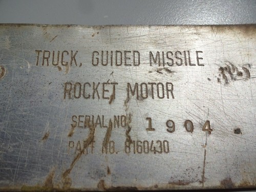 Vintage Military Aluminum Data Plates (Lot of 2pcs) - Picture 5 of 10