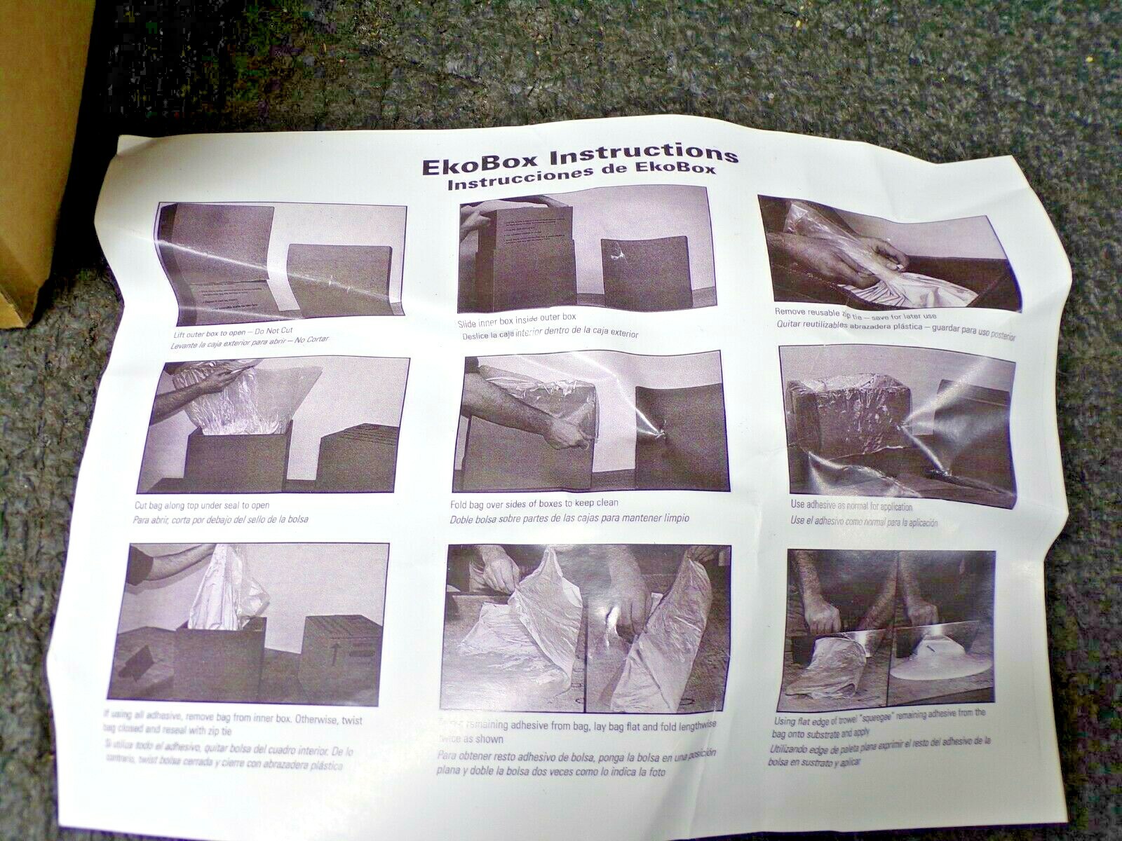 XL Brands GridSet Green Adhesive 2000 Plus Carpet Luxury Vinyl Tile