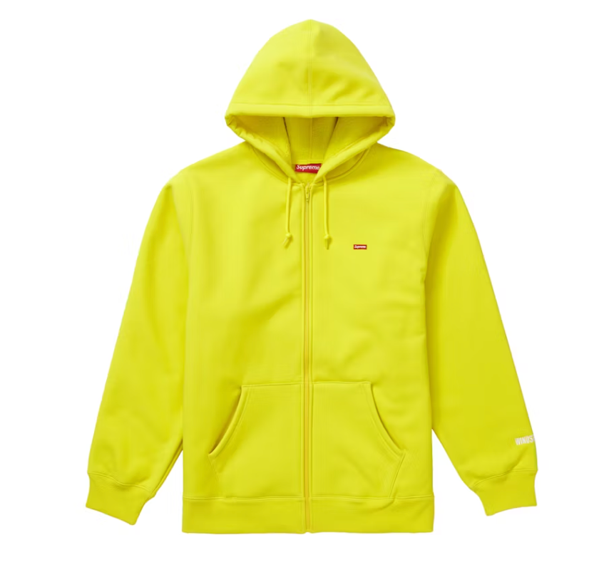 Supreme Windstopper Zip Up Hooded Sweatshirt Size Large FW19 100