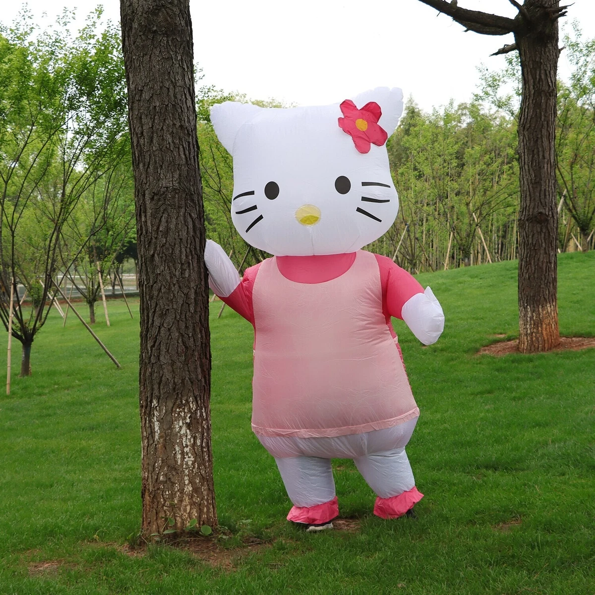 2023 Hello Kitty Inflatable Costume Party Birthday Halloween Cosplay For Adult