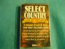 Select Country All Stars  Various ARTISTS  NEW  CASSETTE  FACTORY SEALED 