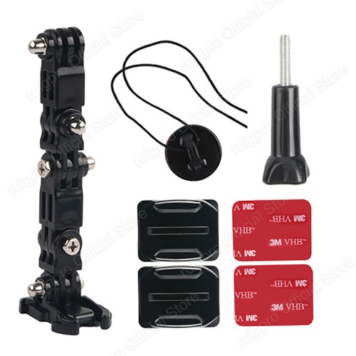 Montaje de de casco para accesorios GoPro Hero 10 9 8 7 6 5 4 motocicleta Yi osmo | eBay