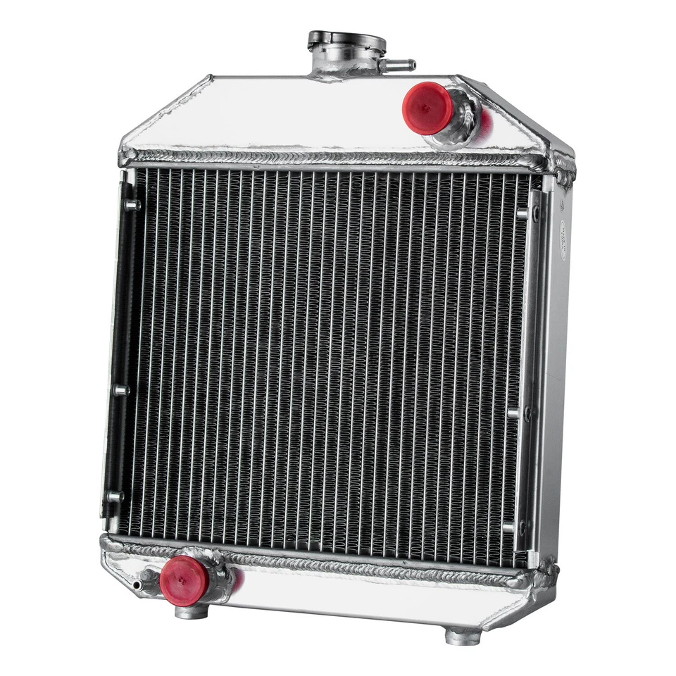 Radiador de aluminio de 2 filas/núcleo para tractor Yanmar YM240 YM1700 YM2000 124460-44501 Foto 4 de 4