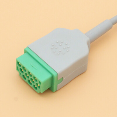 Cavo Compatibile GE Marquette 3lead ECG Di Alta Qual&agrave;, IEC / AHA