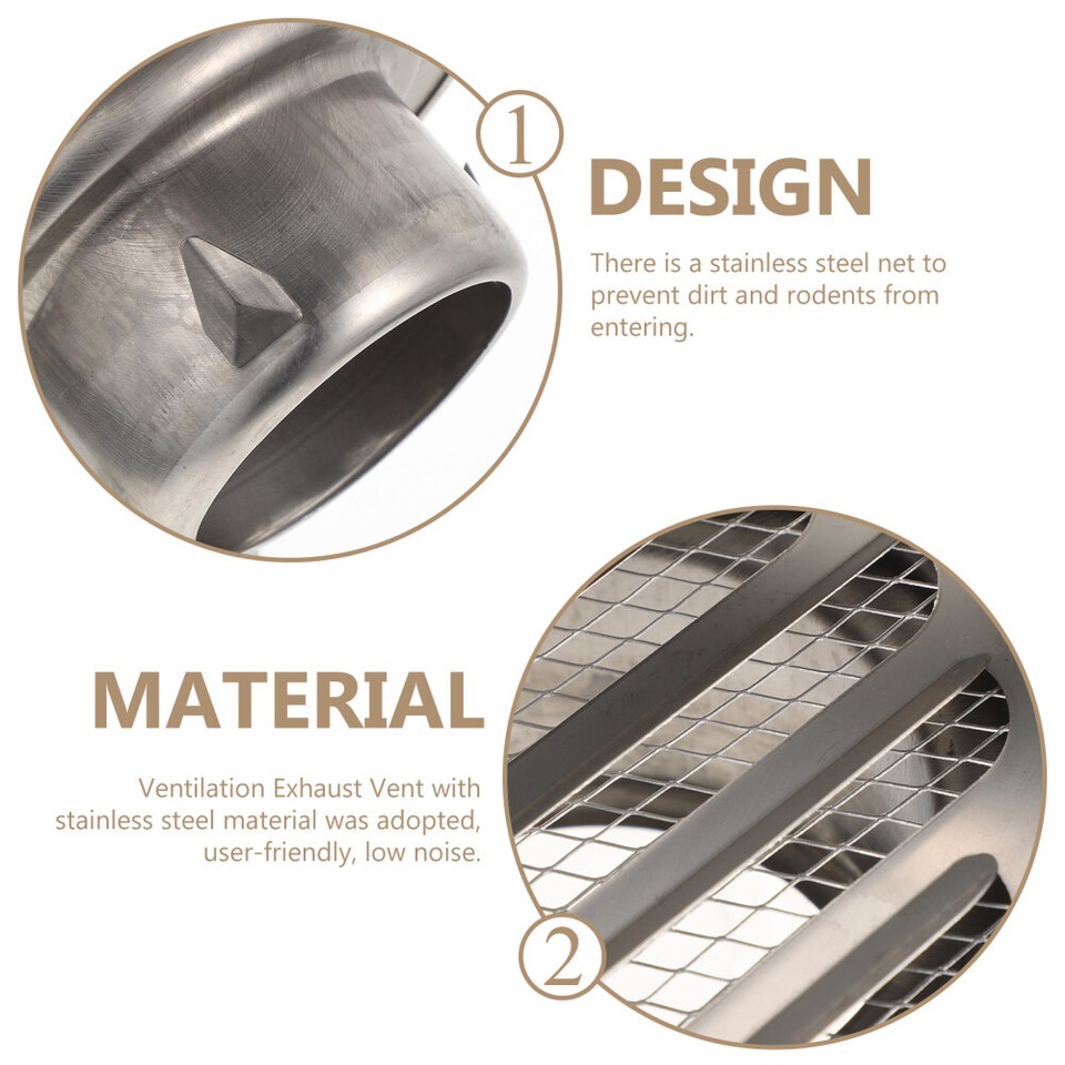 Exhaust Windshield Ducting Outlet Grille Vent Rv Cover Louver eBay