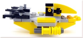 LEGO Aqua Raiders: Deep Sea Treasure Hunter 7770 Parts And Partial Set Good