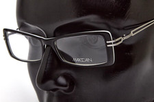    Vintage MARCAIN Black Glasses Thin Rectangle Frame Y2K  Women