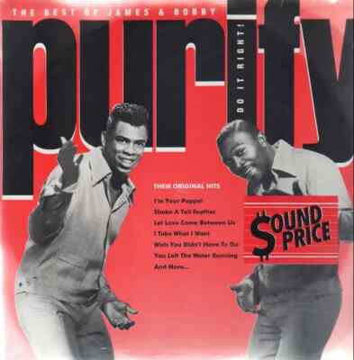 LP Bobby & James Purify The Best Of James & Bobby Purify. Do It Right! Arista