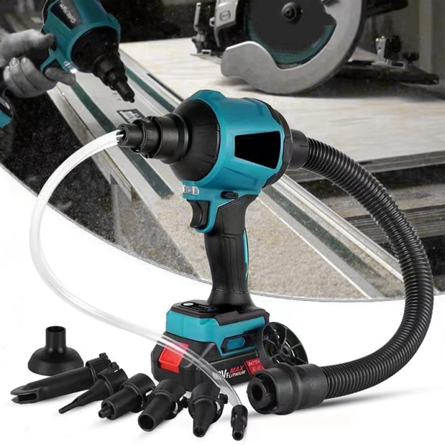 Elektrisches Gebläse Mini Gebläse Laubbläser Laubblasen für Makita 18V