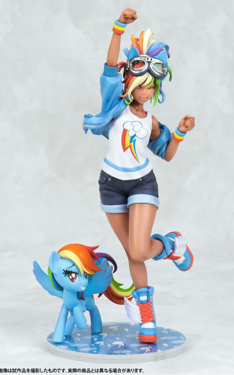 Kotobukiya MY LITTLE PONY BISHOUJO Rainbow Dash 1/7 from JAPAN | eBay