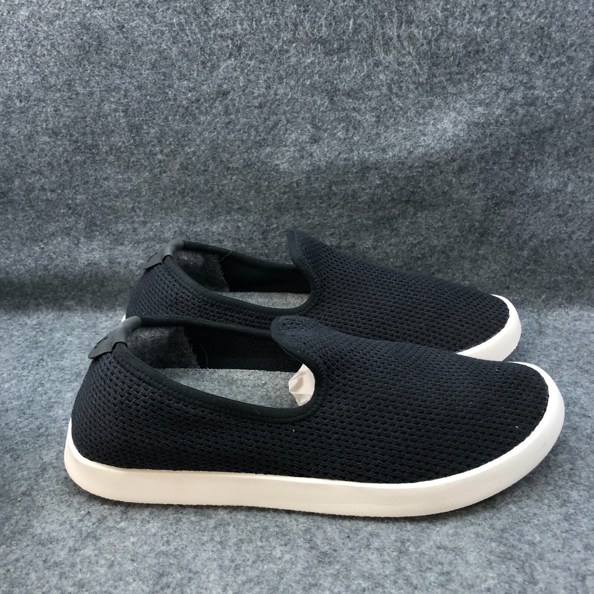 All Birds Shoes Women's Wool Lounger Blue White Sneakers Slippers *READ*