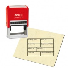 Bürostempel Kontierungsstempel 9 Varianten C...