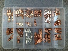 54pcs COPPER LUG TERMINAL ASSORTMENT