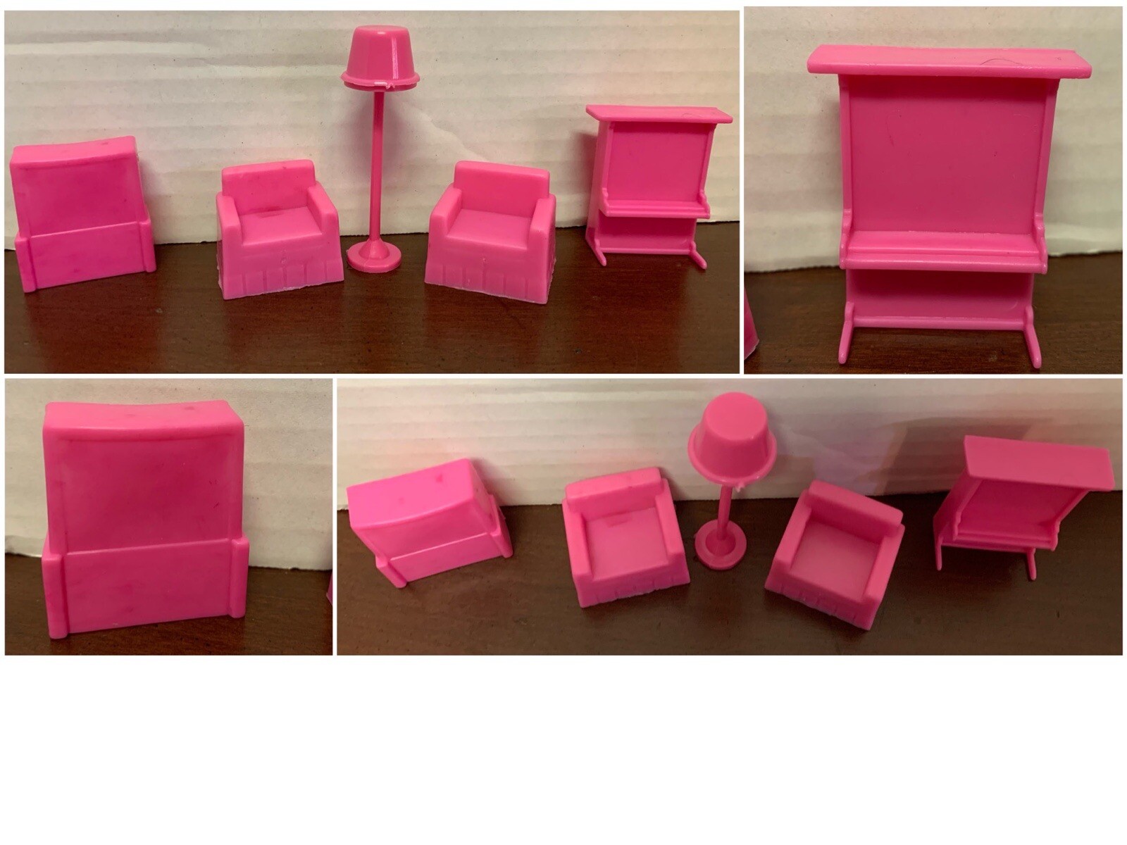 41 Piece Lot of Vintage Dollhouse Furniture eBay