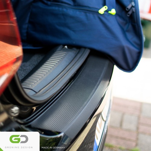 Ladekantenschutz passend für BMW X1 F48 2015 - 2022 Schwarz Matt Lackschutz - Picture 9 of 10