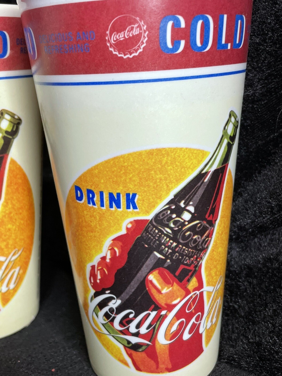 7 Classic Vintage Coca Cola Plastic Tumblers/cups With 2 Bonus Cups! | eBay