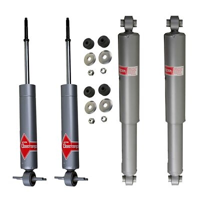 NEW Front & Rear Shock Absorbers KYB Gas-a-Just For GMC G3500 1996