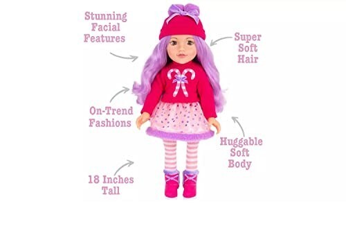 DesignaFriend Sugar Cane Girl Doll - 18inch/46cm New in Presentation Boxed - Picture 4 of 5