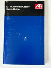 ATI MULTIMEDIA CENTER - USER'S GUIDE - 107-70145-10