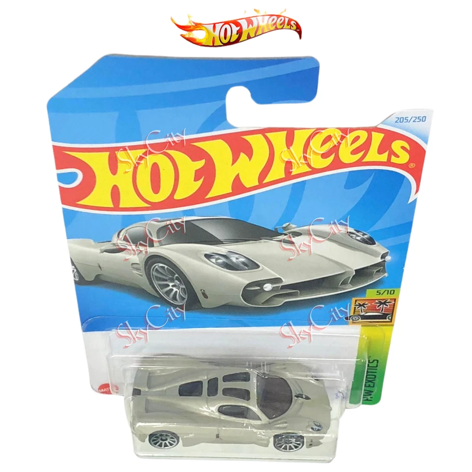 Hot Wheels Pagani Utopia Grey #205 Mainlines 2024 Case L New (In-Stock) - Image 4 of 4