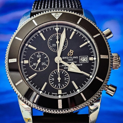Breitling Superocean Heritage II Chronograph 46mm Ceramic Beze...
