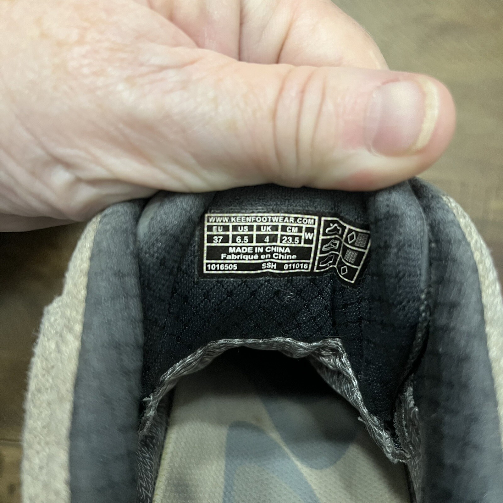 Keen Boots donna 6 5 Terradora scarpe impermeabili escursionismo grigio medio caviglia