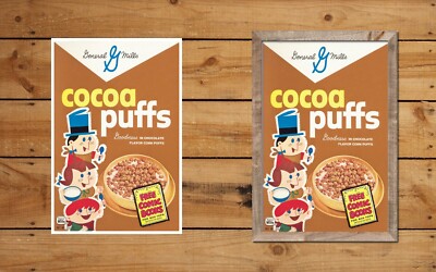 ‪‪❤︎‬cocoaさまのお品ものです‪‪❤︎‬ COCOA PUFFS CEREAL BOX POSTER - 11