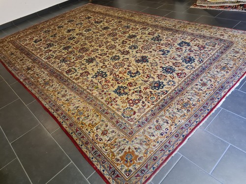 KöniglicherHandgeknüpfter Perser Teppich Keshan Orientteppich 410x260cm - Bild 6 von 24